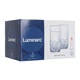Набір склянок Luminarc Brighton 6 штук 310 мл N1307 - зображення 3