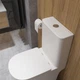 Унитаз-компакт Helmken 35373001 безободковый с сиденьем Soft Close полипропилен - изображение 5