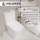 Унитаз-компакт Helmken 35900002 безободковый с сиденьем Soft Close дюропласт - изображение 3