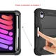 Протиударний чохол Shockprof Capsule для планшета Apple iPad Mini 7 / iPad Mini 6 (Чорний) - зображення 5