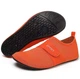 Обувь для пляжа и кораллов аквашузы Diving shoes оранжевий плоская подошва 34-35 ( 22,5 см ) 220 - изображение 1