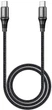 Кабель Hoco X50 Type-C to Type-C Exquisito 100W charging data cable 1 м Black (6931474734259) - изображение 2