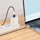 Кабель Hoco X82 USB to Type-C 3A, silicone, silicone connectors 1 м Black (6931474768575) - зображення 2
