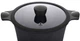 Каструля Ringel Zitrone Zitrone Black 2.5 л 20 см (RG-2108-20BL) - зображення 3