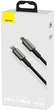 Кабель Baseus Tungsten Gold Fast Charging Data Cable Type-C to iP PD 20W 2 м Black (CATLWJ-A01) - зображення 7