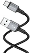 Кабель Borofone BX83 Type-C Famous silicone charging data cable Black (6974443386417) - зображення 2