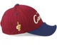 Кепка Mitchell & Ness Cleveland Cavaliers Pinstripe Adjustable Cap Color: Burgundy/Navy - изображение 3
