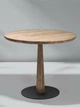 Стол кухонный Cone Wood Turetskiy столик круглый обеденный кофейный на кухню в гостиную комнату столы столики для кафе коричневый - изображение 1