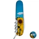 Швейцарський ніж Victorinox CAMPER UKRAINE Соняшники та метелик 1.3613.7.T3200pw - зображення 4