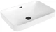 Раковина Helmken 44152000 52 см белая + донный клапан Click-Clack черный матовый - изображение 1