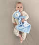 Pluszowy miś z kocykiem Chicco First Dreams Maxi Doudou 47 x 40 cm Niebieski  (8058664183128) - obraz 5