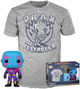 Zestaw Funko Pop! & Tee Marvel Guardians of the Galaxy Volume 3 Figurka Drax + Koszulka Rozmiar L 71421 (889698714211) - obraz 2