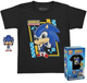 Zestaw Funko Pocket Pop! & Tee Sonic The Hedgehog Figurka Sonic + Koszulka dziecięca Rozmiar M 70390 (889698703901) - obraz 2