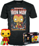 Набір Funko Pop! & Tee Marvel Фігурка Залізної людини + футболка розмір S 72836 (889698728362) - зображення 2