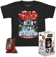 Zestaw Funko Pocket Pop! & Tee Disney Star Wars Figurka Holiday R2-D2 + Koszulka dziecięca Rozmiar S 72937 (889698729376) - obraz 1