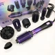 Фен щетка стайлер 8 в 1 VGR V-488 PURPLE Диффузор 8 насадок, 4 режима - изображение 3