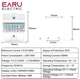 Счетчик электроэнергии трехфазный EA771 EARU на дин рейке 3x10(100)А 3X230/400V 50Hz с подсветкой дисплея - изображение 5