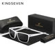 Мужские поляризационные солнцезащитные очки KINGSEVEN LC755 White Gray - изображение 1