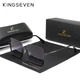 Женские градиентные поляризационные солнцезащитные очки KINGSEVEN N808 Black Gradient Gray - изображение 1