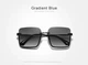 Женские градиентные поляризационные солнцезащитные очки KINGSEVEN N808 Black Gradient Gray - изображение 2
