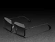 Женские градиентные поляризационные солнцезащитные очки KINGSEVEN N808 Black Gradient Gray - изображение 4