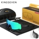 Противоударные велосипедные поляризационные солнцезащитные очки KINGSEVEN LS910 Black Green - изображение 1