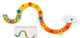 Zabawka edukacyjna Chicco Smart2Play 2 w 1 Kolorowe Pinezki Tęcza (8058664177820) - obraz 7