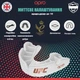 Капа боксерська OPRO Junior Bronze UFC Hologram White (art.002264002) - зображення 2