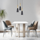 Lampa wisząca Light Prestige Solin 3 3xE27 Czarno-złota (LP-181/3P BK/GD) - obraz 2