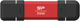 Dysk SSD Silicon Power DS72 250GB USB Type-A/USB Type-C Red (SP250GBUC3S72VPR) - obraz 1