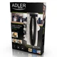 Триммер для бороды и усов Adler AD-2922 Duo Blade аккумуляторный 3 Вт с подсветкой 3 насадки USB зарядка Черный - изображение 10