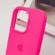 Чохол Silicone Premium case з захистом камери для iPhone 12 та iPhone 12 Pro Full Camera Protective hot pink - зображення 5