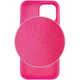 Чохол Silicone Premium case з захистом камери для iPhone 12 та iPhone 12 Pro Full Camera Protective hot pink - зображення 8