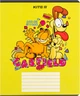 Зошит шкільний Kite Garfield 18 аркушів клітинка 20 шт (GF24-236) - зображення 2