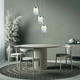 Lampa wisząca Light Prestige Cantos 3 LED 4000K chrom (LP-1114/3C) - obraz 2