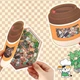 Комната из 3D наклеек DIY StickerBook стикербук Кафе "LZH015-353" разноцветные - изображение 5
