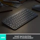Клавіатура Logitech MX Keys Mini Wireless Illuminated Keyboard for Business us/ansi Graphite (920-010594) - зображення 3