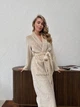 Халат женский 2XL-3XL велсофт теплый Капучино Сказка COSY - изображение 3
