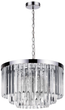 Lampa wisząca Vetro Light Prestige Vetro 5 x E14 srebna (LP-2910/5P) - obraz 1