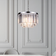 Lampa wisząca Vetro Light Prestige Vetro 5 x E14 srebna (LP-2910/5P) - obraz 4