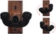 Крюк для укулеле Ortega OUH-1WN Black Walnut (R128669) - изображение 6