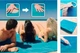 Покрывало пляжное анти песок Sand Free Mat 2х1,5 м Зеленый - изображение 10