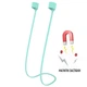 Силиконовый магнитный шнур для беспроводных наушников AirPods / нашейный ремешок, голубой (107763150) - изображение 1