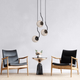 Lampa wisząca Light Prestige Hook 3 x E27 czarna (LP-125/3P BK) - obraz 2