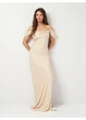 Платье boohoo 38 Светло-бежевый GZZ49675_03 - изображение 3