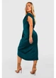 Платье boohoo 48 Темно-зеленый GZZ61191_03 - изображение 3