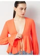 Блуза boohoo 38 Кораловий GZZ53546 - зображення 4