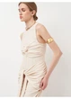 Платье boohoo 42 Светло-бежевый GZZ98172_06 - изображение 4