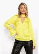 Блуза boohoo 34 Желтый GZZ03458_01 - изображение 1