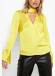 Блуза boohoo 34 Желтый GZZ03458_01 - изображение 4